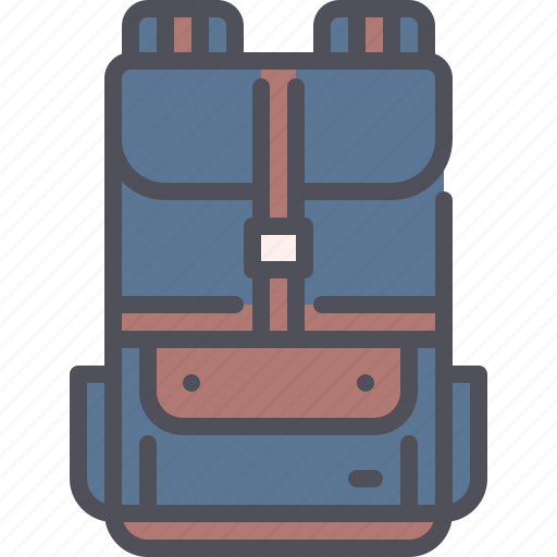 Backpack, bag, travel, school, fashion icon - Download on Iconfinder