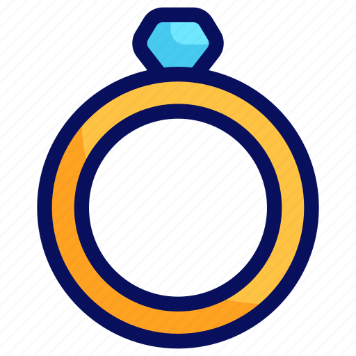 Rings, wedding, jewelry, diamond icon - Download on Iconfinder