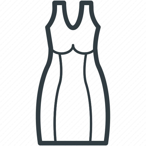 Frock, party dress, swing dress, woman clothing, women dress icon - Download on Iconfinder