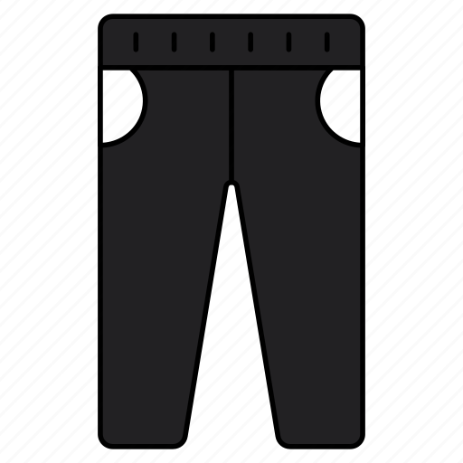 Pants, trousers, jeans, attire, apparel icon - Download on Iconfinder