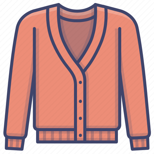Cardigan, cashmere, knit, knitted icon - Download on Iconfinder