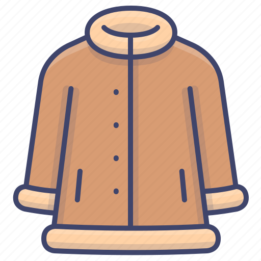 Coat, fur, jacket, warm icon - Download on Iconfinder