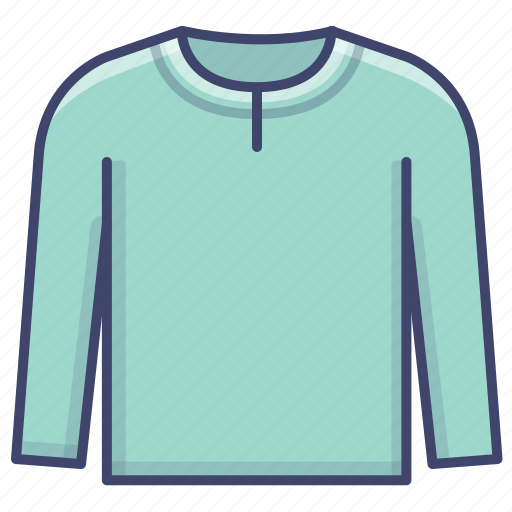 Clothes, long, shirt, sleeve icon - Download on Iconfinder