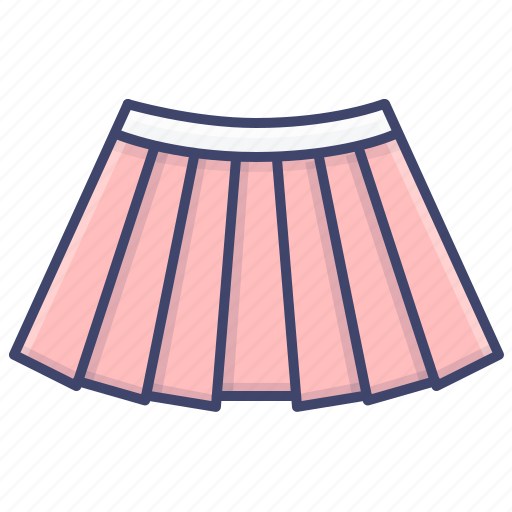 Fluffy, girl, mini, skirt icon - Download on Iconfinder