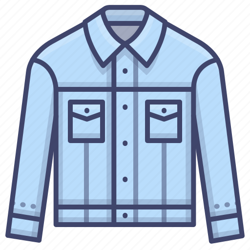 Clothes, denim, fashion, jacket icon - Download on Iconfinder