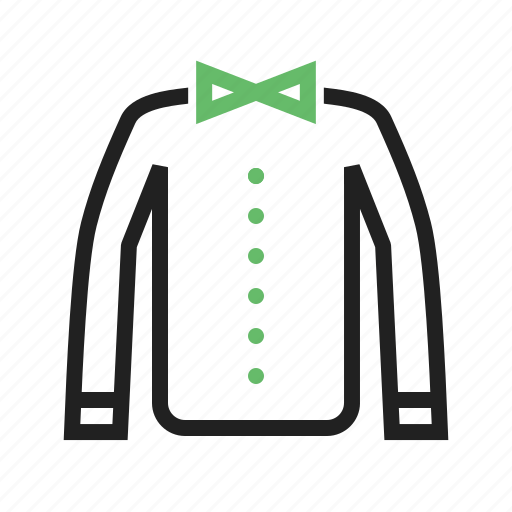 Bow, fashion, male, shirt, suit, tie icon - Download on Iconfinder