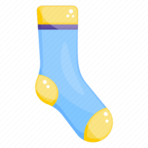 Foot covering, footwear, hosiery, socks, stocking, winter wear icon - Download on Iconfinder