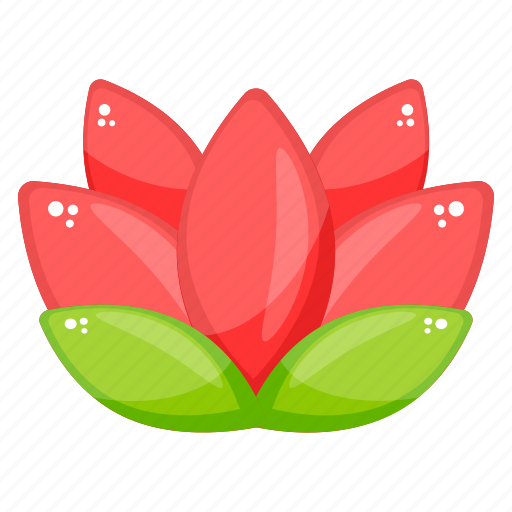 Decorative flower, flower, flower design, generic flower, lotus, tropical flower icon - Download on Iconfinder