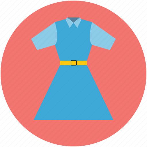 Bathrobe, fashion, frock, frock with belt, gown, robe, women garment icon - Download on Iconfinder