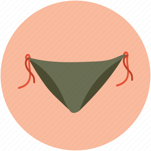 Bikini, lady trunk wear, lady undergarment, lady underwear, lingerie, panti, underwear icon - Download on Iconfinder