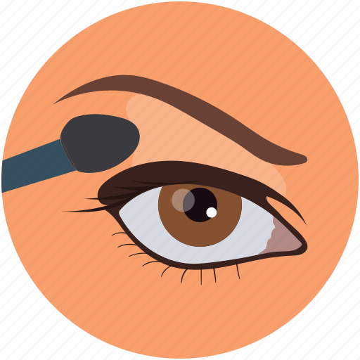 Eye beauty, eye bright pencil, eye brushes, eyebling, eyeshadow, makeup fashion icon - Download on Iconfinder