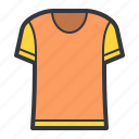 orange, tshirt