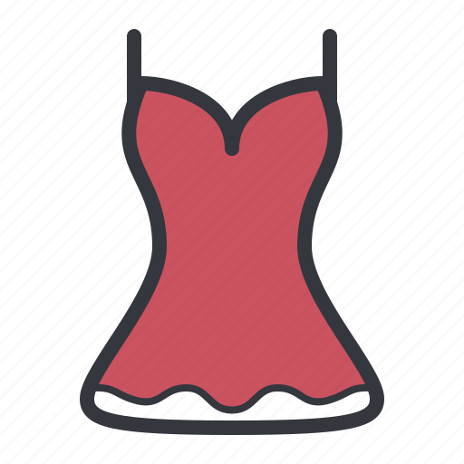 Red, dress icon - Download on Iconfinder on Iconfinder