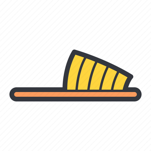 Yellow, sandal icon - Download on Iconfinder on Iconfinder