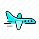 airplane, delivery, shipping, logistic, transport