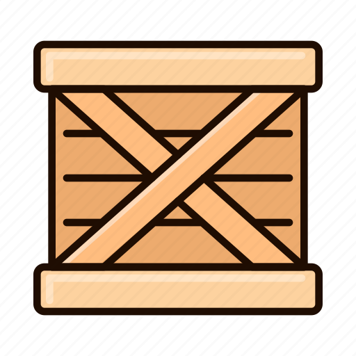 Packing, box, package, parcel, wood icon - Download on Iconfinder