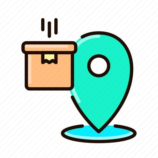 Parcel, address, location, logistic icon - Download on Iconfinder
