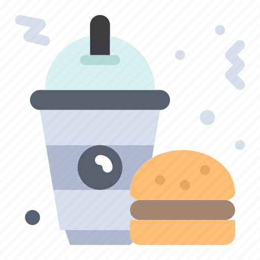 Burger, fast, food, frappe icon - Download on Iconfinder