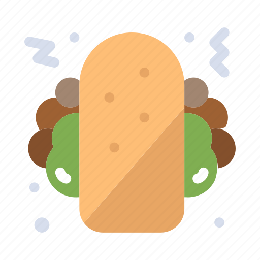 Burrito, fast, food icon - Download on Iconfinder