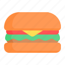burger, hamburger, cheeseburger, sandwich, food, fast food, junk food