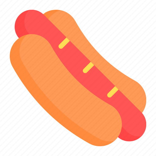 Hot dog, hotdog, sausage, food, fast food, junk food icon - Download on Iconfinder
