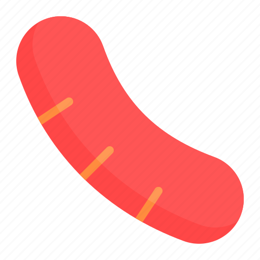 Sausage, sausages, sausage roll, wiener, meat, food, fast food icon - Download on Iconfinder