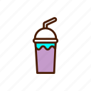 .svg, milk shake, ice cream, sweet, dessert, chocolate
