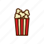 .svg, popcorn, cinema, film, movie, snack 
