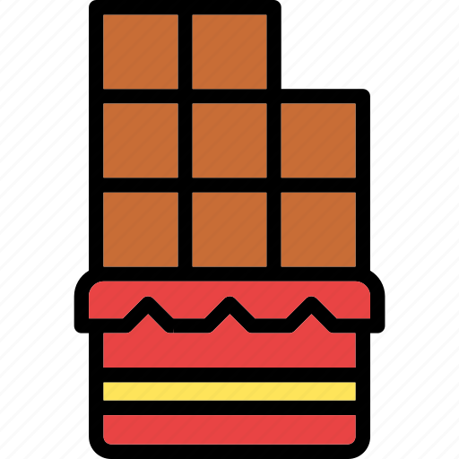 Bakery, bar, chocolate, dessert, sweet icon - Download on Iconfinder