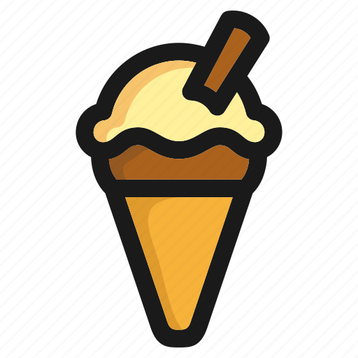 Fast food, cream, dessert, fast, hamburger, icecream, restaurant icon - Download on Iconfinder