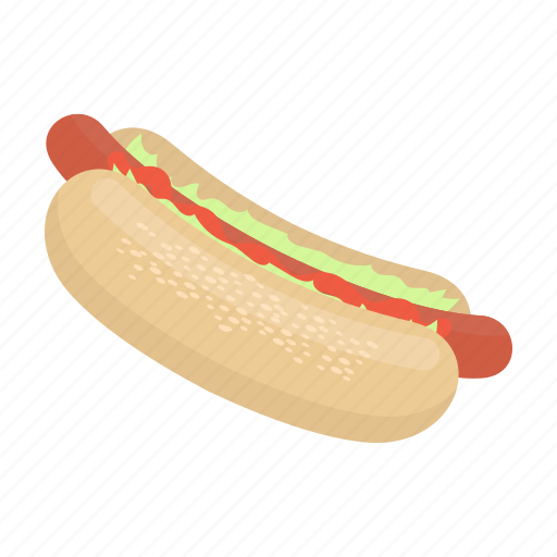 Cafe, cooking, fast food, food, hot dog, restaurant, sausage icon - Download on Iconfinder