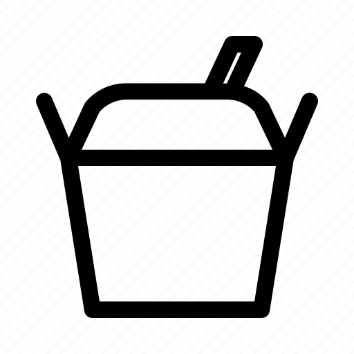 Box, fast food, rice, street food icon - Download on Iconfinder