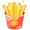 fastfood, food, french, french fries, fry, potato, snack 
