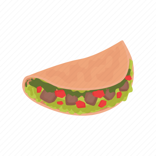 Shawarma, wrap, fast, food, roll icon - Download on Iconfinder