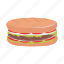 burger, sandwich, fast, food, lunch 