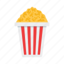 popcorn, snack, food, cinema