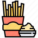 snacks, french, fast, fries, food