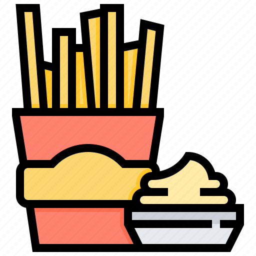 Snacks, french, fast, fries, food icon - Download on Iconfinder