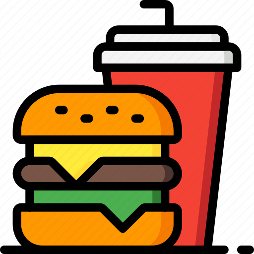 Burger, drink, fast, food, take away, takeaway icon - Download on Iconfinder