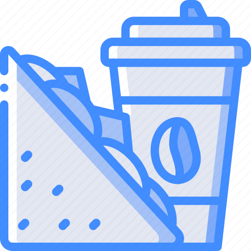 Coffee, fast, food, sandwich, take away, takeaway icon - Download on Iconfinder