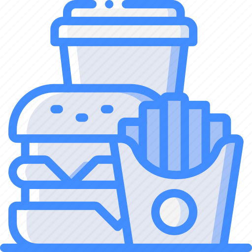 Burger, drink, fast, food, fries, take away, takeaway icon - Download on Iconfinder