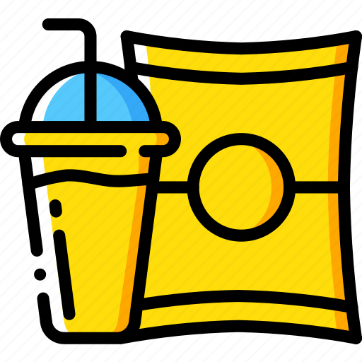 Crisps, drink, fast, food, take away, takeaway icon - Download on Iconfinder