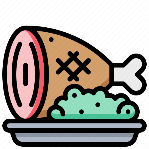 Beef, food, ham, meat, pork icon - Download on Iconfinder