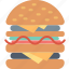 burger, cheeseburger, cooking, fast food, food, hamburger, restaurant 