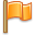 Flag, orange icon - Free download on Iconfinder