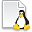 Penguin, page, white, tux icon - Free download on Iconfinder