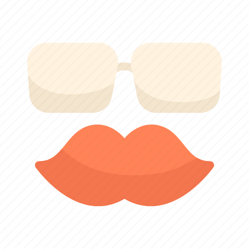 Eyeglasses, face, facial, father day, gentleman, glasses, mustache icon - Download on Iconfinder