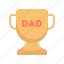 award, celebration, day, father, happy, trophy, winner 