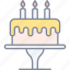 cake, dessert, birthday, celebration 