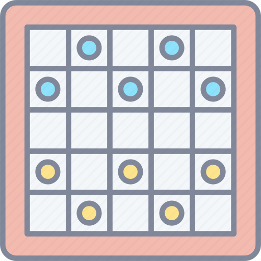 Board game, checker board, game icon - Download on Iconfinder